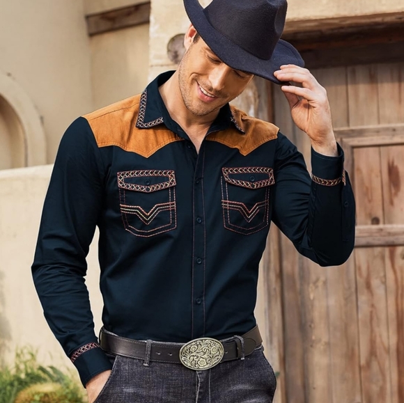 coofady Other - Unique long sleeve button-down